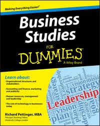 Business Studies For Dummies - Richard Pettinger