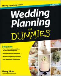 Wedding Planning For Dummies - Marcy Blum