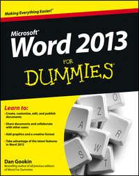 Word 2013 For Dummies, Dan  Gookin książka audio. ISDN28316175