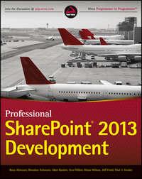 Professional SharePoint 2013 Development - Brian Wilson
