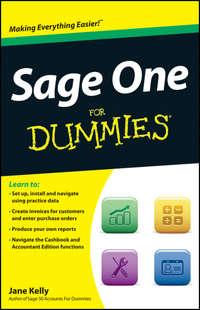 Sage One For Dummies - Jane Kelly