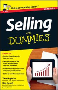 Selling For Dummies, Ben  Kench audiobook. ISDN28316976
