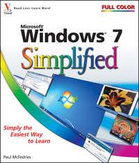Windows 7 Simplified, Paul  McFedries audiobook. ISDN28317030