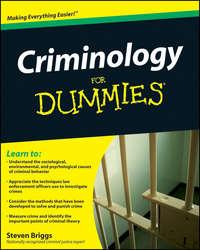 Criminology For Dummies, Steven  Briggs аудиокнига. ISDN28317075