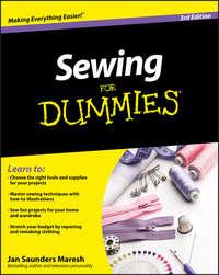 Sewing For Dummies - Jan Maresh