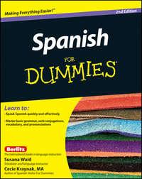 Spanish For Dummies - Susana Wald