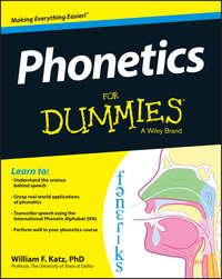 Phonetics For Dummies,  audiobook. ISDN28318092