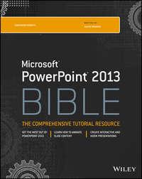 PowerPoint 2013 Bible, Faithe  Wempen książka audio. ISDN28318200