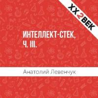 Интеллект-стек, ч. III, audiobook Анатолия Левенчука. ISDN28951789