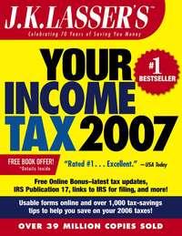 J.K. Lassers Your Income Tax 2007. For Preparing Your 2006 Tax Return,  książka audio. ISDN28959533