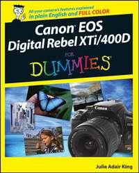 Canon EOS Digital Rebel XTi / 400D For Dummies,  audiobook. ISDN28959717