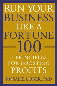 Run Your Business Like a Fortune 100. 7 Principles for Boosting Profits, Rosalie  Lober аудиокнига. ISDN28959869