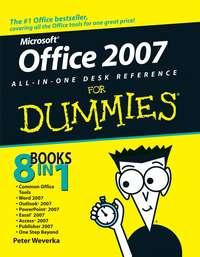 Office 2007 All-in-One Desk Reference For Dummies, Peter  Weverka książka audio. ISDN28960261