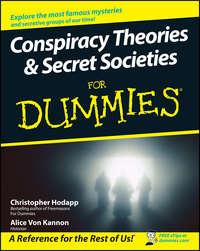 Conspiracy Theories and Secret Societies For Dummies, Christopher  Hodapp Hörbuch. ISDN28960445