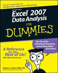 Excel 2007 Data Analysis For Dummies - Stephen L. Nelson