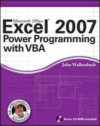 Excel 2007 Power Programming with VBA, John  Walkenbach audiobook. ISDN28962165