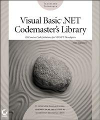 Visual Basic .NET Codemaster′s Library - Matt Tagliaferri