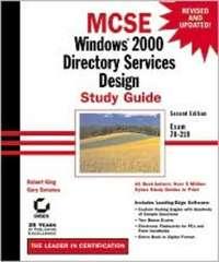 MCSE Windows 2000 Directory Services Design Study Guide. Exam 70 - 219 - Gary Govanus