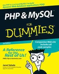PHP and MySQL For Dummies, Janet  Valade książka audio. ISDN28973245
