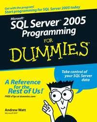 Microsoft SQL Server 2005 Programming For Dummies, Andrew  Watt książka audio. ISDN28973261