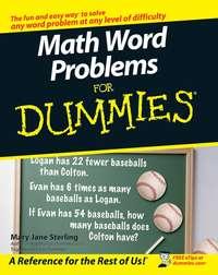 Math Word Problems For Dummies,  audiobook. ISDN28973485