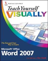 Teach Yourself VISUALLY Word 2007, Elaine  Marmel audiobook. ISDN28973677