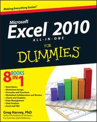 Excel 2010 All-in-One For Dummies - Greg Harvey