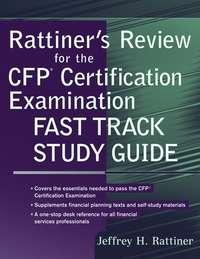 Rattiners Review for the CFP(R) Certification Examination, Fast Track Study Guide,  książka audio. ISDN28974621