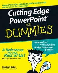 Cutting Edge PowerPoint For Dummies, Geetesh  Bajaj Hörbuch. ISDN28975029