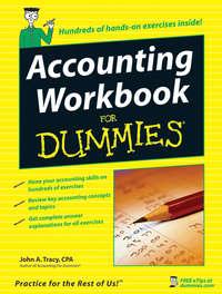 Accounting Workbook For Dummies - John Tracy