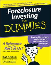 Foreclosure Investing For Dummies, Joseph  Kraynak książka audio. ISDN28976373