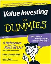 Value Investing For Dummies, Janet  Haley audiobook. ISDN28976741
