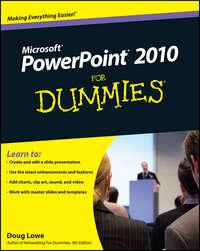 PowerPoint 2010 For Dummies, Doug  Lowe audiobook. ISDN28977389