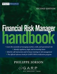 Financial Risk Manager Handbook - Philippe Jorion