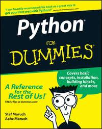 Python For Dummies, Stef  Maruch audiobook. ISDN28978565