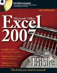 Excel 2007 Bible, John  Walkenbach audiobook. ISDN28978613