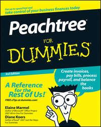 Peachtree For Dummies, Diane  Koers audiobook. ISDN28978821