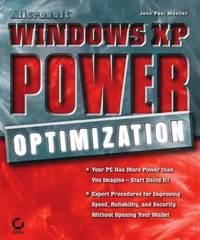 Microsoft Windows XP Power Optimization - John Paul Mueller