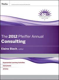 The 2012 Pfeiffer Annual. Consulting, Elaine  Biech audiobook. ISDN31224041