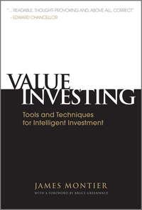 Value Investing. Tools and Techniques for Intelligent Investment, James  Montier książka audio. ISDN31229113