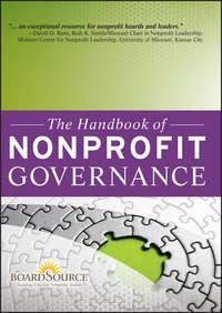 The Handbook of Nonprofit Governance,  audiobook. ISDN31232657