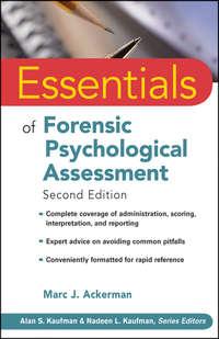 Essentials of Forensic Psychological Assessment - Marc Ackerman