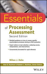 Essentials of Processing Assessment - Milton Dehn