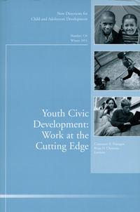 Youth Civic Development: Work at the Cutting Edge. New Directions for Child and Adolescent Development, Number 134,  audiobook. ISDN33815030