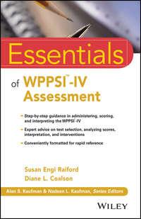 Essentials of WPPSI-IV Assessment - Raiford Susan