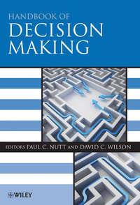 Handbook of Decision Making - Nutt Paul