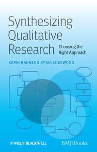 Synthesizing Qualitative Research. Choosing the Right Approach - Lockwood Craig