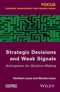Strategic Decisions and Weak Signals. Anticipation for Decision-Making,  аудиокнига. ISDN33827422