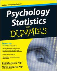 Psychology Statistics For Dummies,  audiobook. ISDN33828702