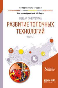 Общая энергетика: развитие топочных технологий в 2 ч. Часть 1. Учебное пособие для вузов - Татьяна Богатова